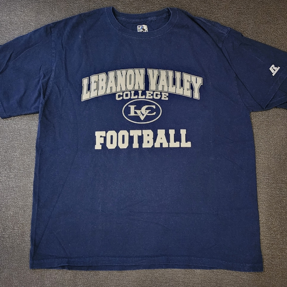 Russell Athletic Navy Blue College Football Tee